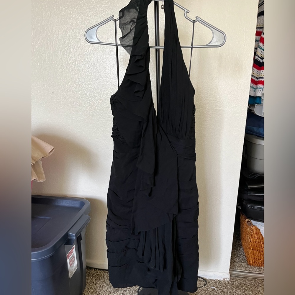 Marchesa Notte Halter Dress